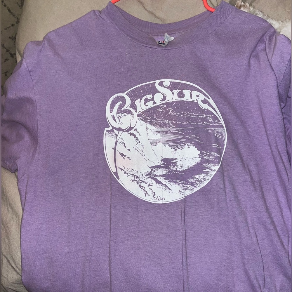 Vintage purple Big Sur t shirt